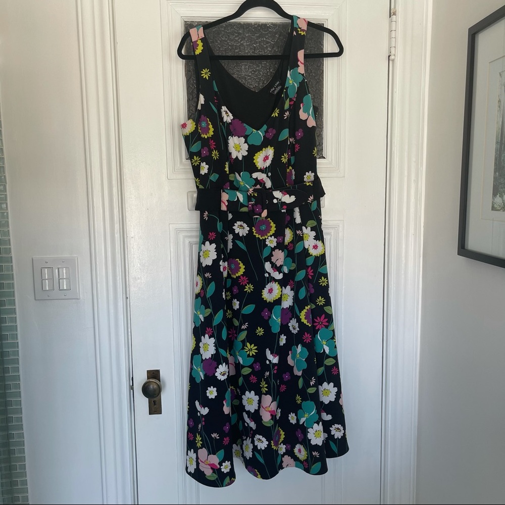 City Chic Flowered Dress